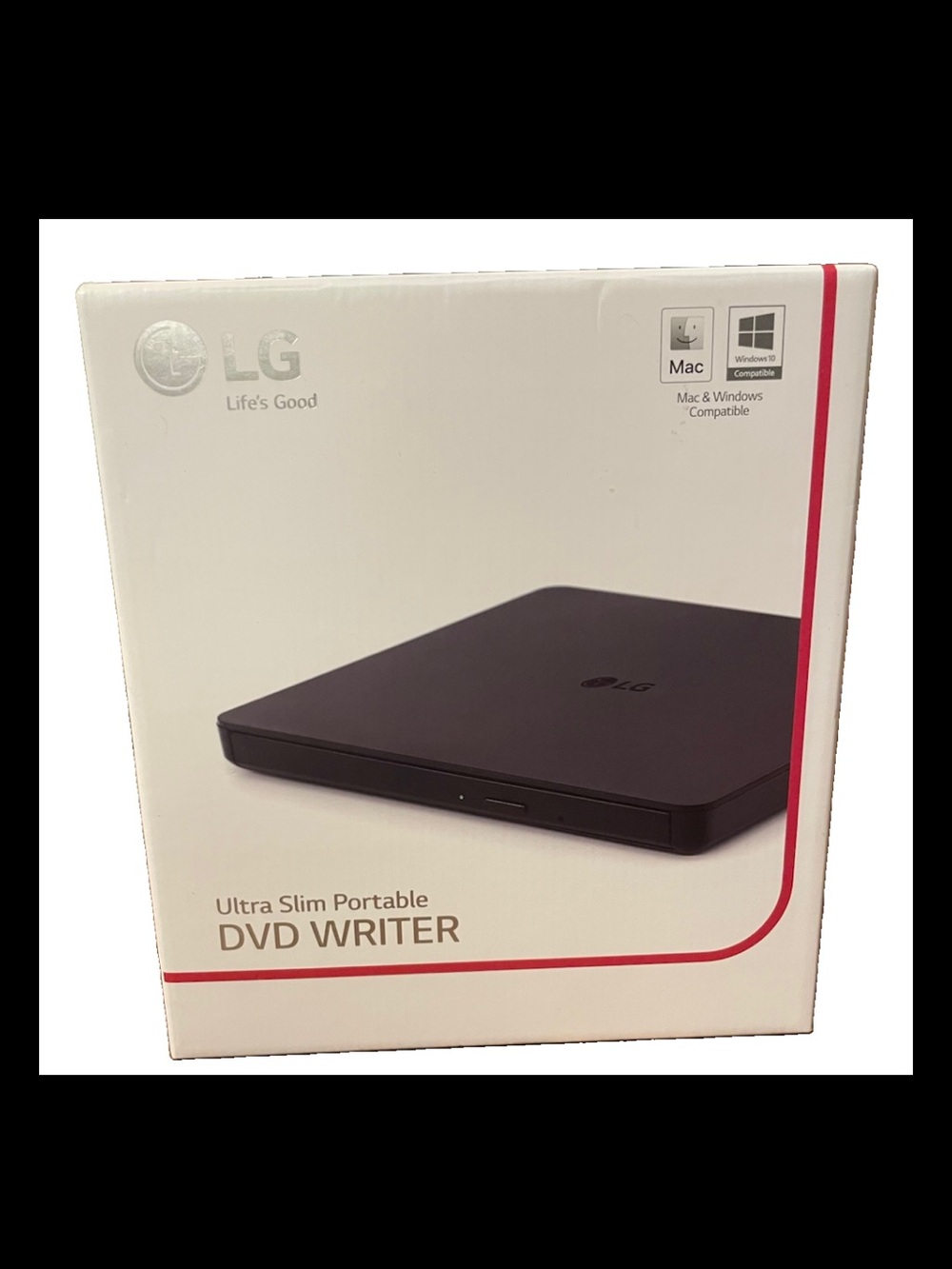 LG GP63EX70 Ultra Slim Portable DVD Writer External Drive M-DISC Open Box